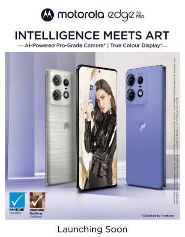 Motorola показала Edge 50 Pro в ярком дизайне на официальных изображениях